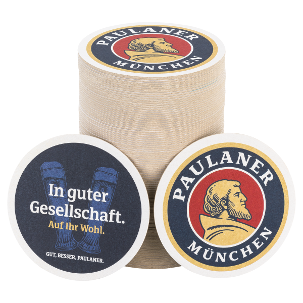 Paulaner &quot;Weißbier&quot; Beer Coasters 100 Stk.